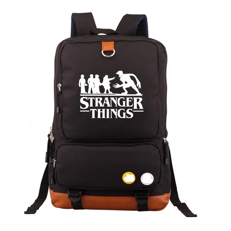 Рюкзак Mochila Stranger Things, женская сумка, мужской рюкзак для ноутбука, школьные сумки для подростков, рюкзак для мальчиков и девочек, дорожные сумки