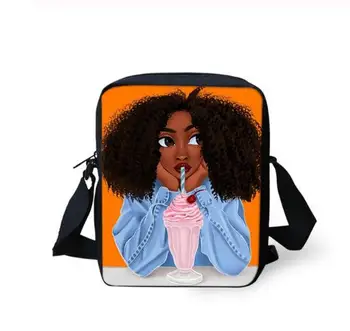 

Fashion Women Messenger Bags African Girls Prints Pattern Crossbody Bags Kids Purse Small Coin Bags Cute Mini Flaps