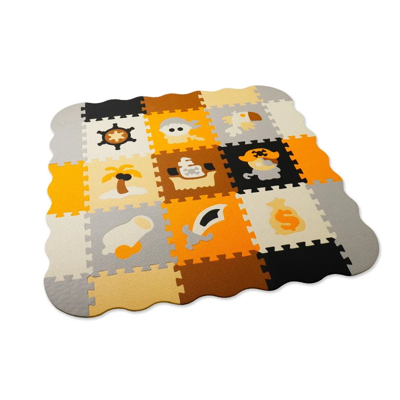 Cartoon Animal Pattern Carpet EVA Foam Puzzle Mats Kids Floor Puzzles Play Mat For Children Baby Play Gym Crawling Mats Toddler