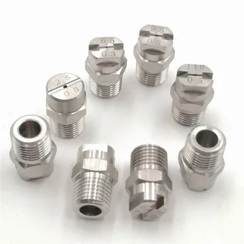 

1/4” inch industrial stainless steel flat fan spray nozzle
