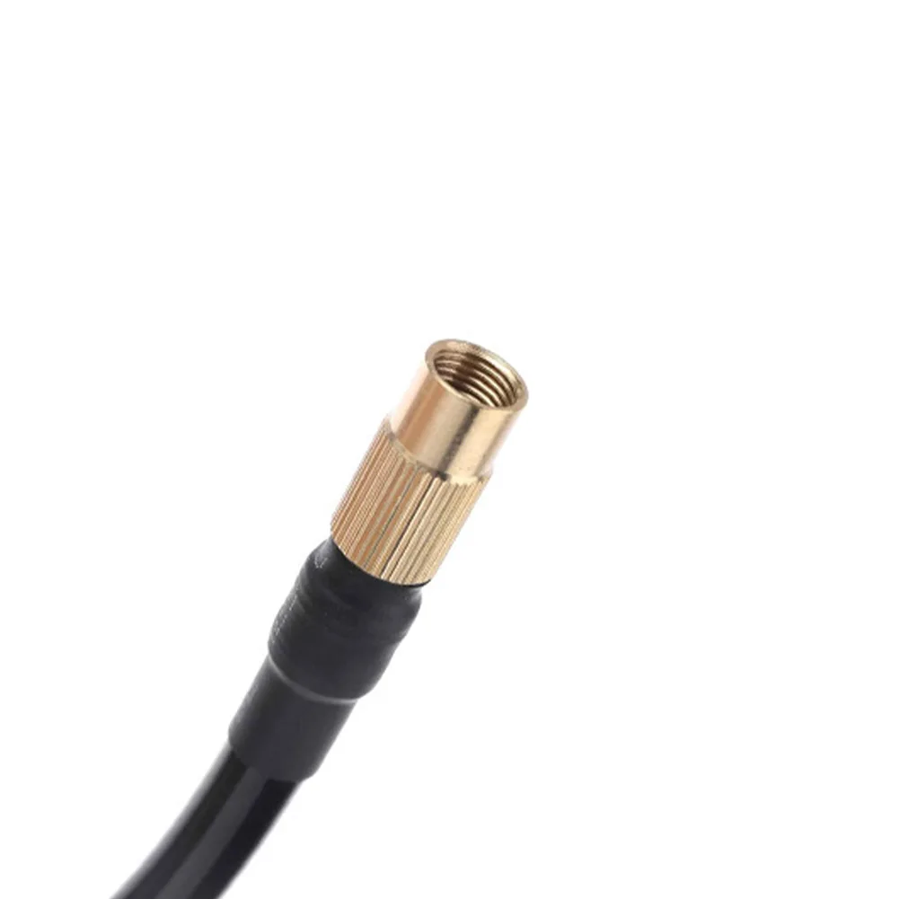 Clip-on Adapter Car Brass 8mm Tyre Wheel Valve Portable Inflatable Pump for Car Tire Air Chuck Inflator Pump Valve Connector
