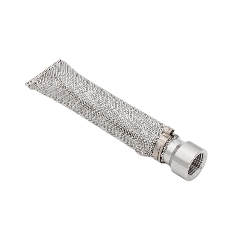 Details about 6 inch Stainless Steel Bazooka Screen 1/2" NPT Homebrew Beer Mash Filter MP Details about 6 inch Stainless Steel Bazooka Screen 1/2" NPT Homebrew Beer Mash Filter MP