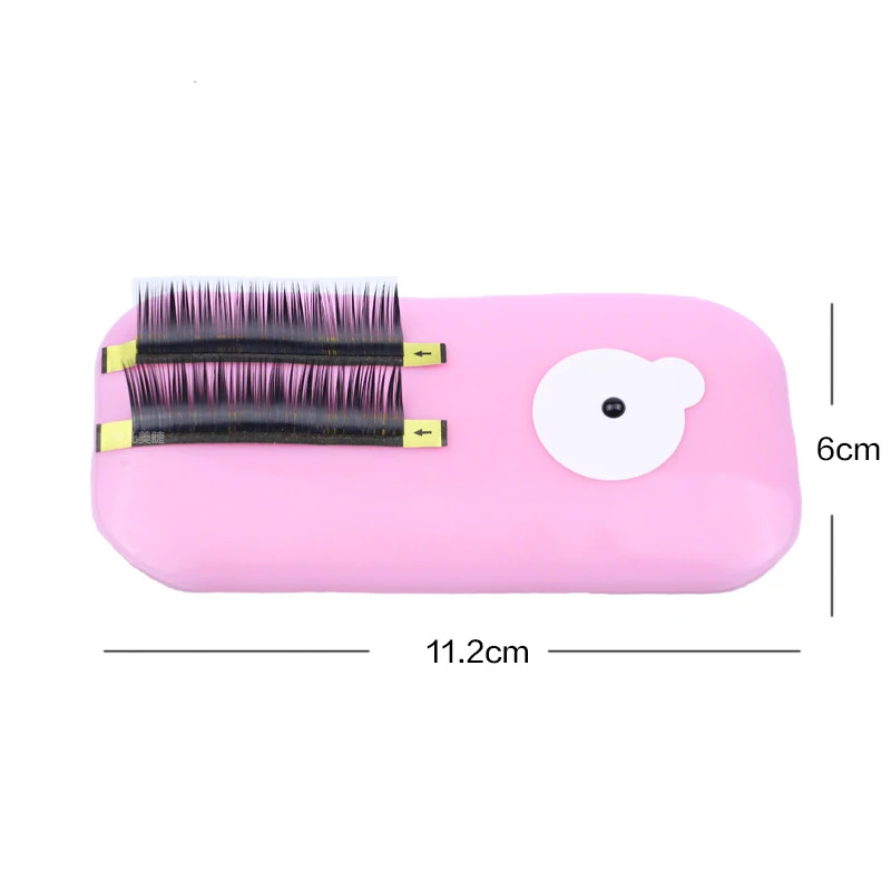 New Silicone Pad Eyelash Extension Lash Tray Stand Holder Makeup Supplies Thicken Eyelash Pad WSH99