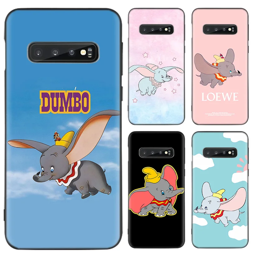 Чехол для samsung Galaxy S10+ Plus Lite Note 10 9 8 S9 S8 J4 J6+ Plus S7 S6 черный чехол для телефона