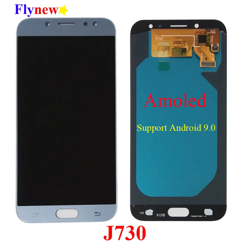 Оригинальный ЖК-дисплей AMOLED для SAMSUNG Galaxy J7 Pro 2017 J730 с сенсорным экраном J730F J730FM/DS