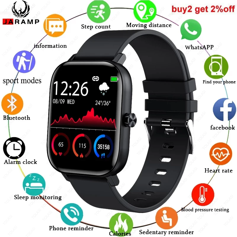 K30 Bluetooth Call Smart Watch Heart Rate Pedometer Waterproof Men Women Watches Camera And Music For amazfit  Apple Wristband