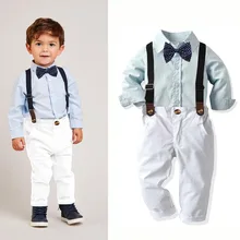 Коллекция года, осенне-зимняя детская одежда комплект одежды для мальчиков, Детский Костюм Джентльмена школьные наряды, детская одежда для мальчиков, От 1 до 6 лет