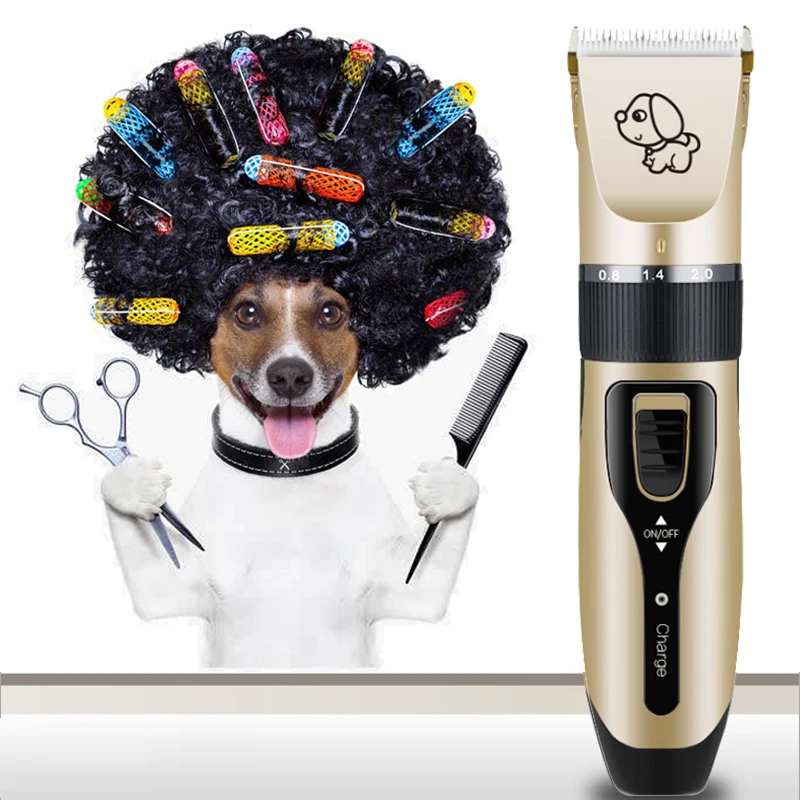 

Rechargeable Low-noise Cat Dog Hair Trimmer Electrical Pet Hair Clipper Remover Cutter Grooming Pets Haircut Machine
