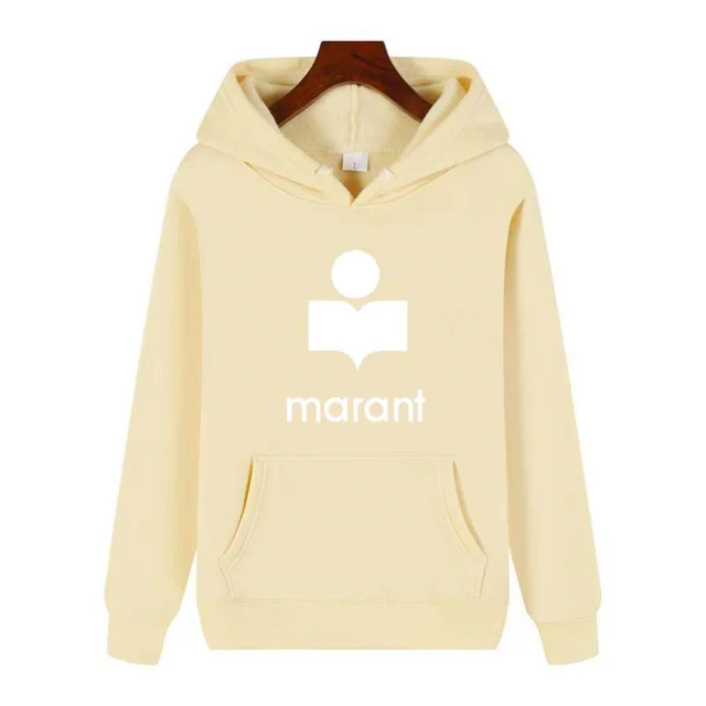 Oversized Women's Marant Sweatshirt Print Hoodie Casual Long Sleeve Women's Sportswear Top Casual Pullover Sweatshirt Women 7