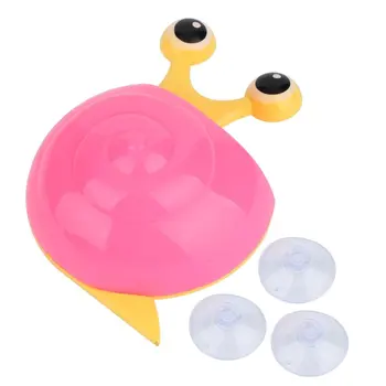 

1Pc Cute Cartoon Snail Shape Powerful Sucker Toothbrush Holder Also For Toothpaste Innovative Bathroom Kitchen Accessories