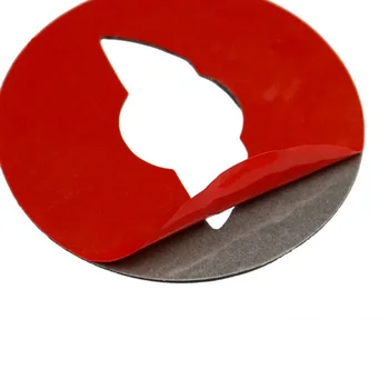 

Car Steering Wheel Sticker Auto Inner Carbon Fiber ABS Plastic Emblem Parts