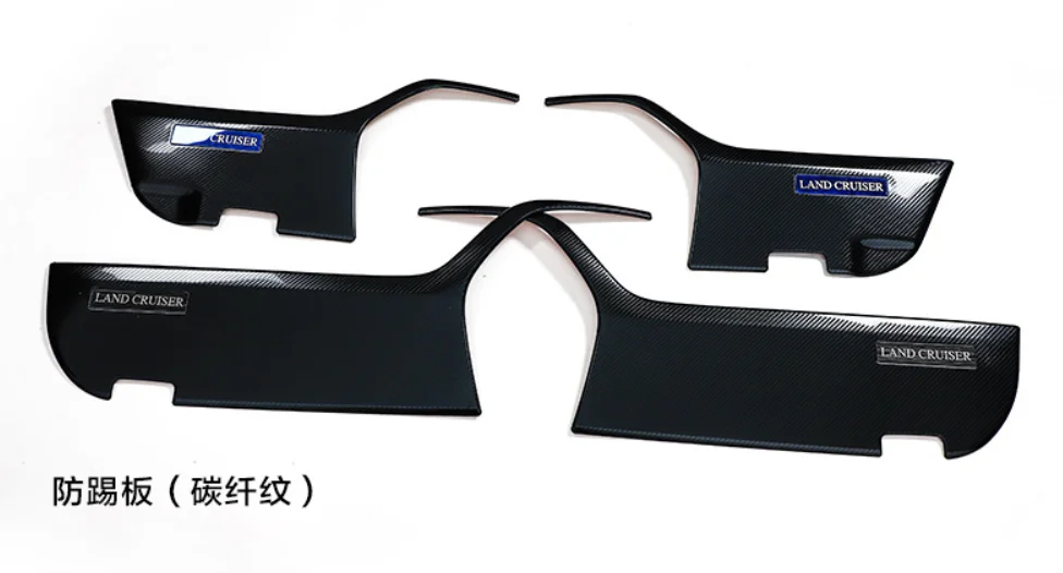 Нержавеющая сталь для Toyota 2008- land cruiser Двери kick pad LC200 kick пластина, рог крышка модификация автомобиля для укладки волос