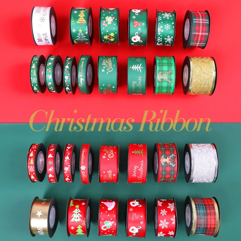 Рождественская упаковочная лента подарок ручная работа декоративная Снежинка