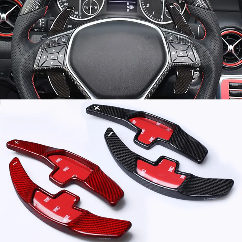 Paddle Shift For Mercedes Benz AMG A45 C63 CLA45 GLE GLA CLS GLS W205 W213 Car Steering Wheel Extension Shifters DSG Sticker | Автомобили