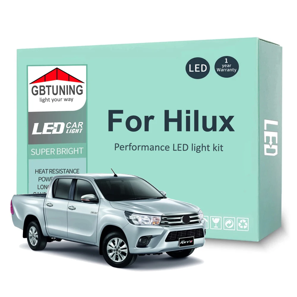 LED Interior Light Bulb Kit For Toyota Hilux 19722015 2016, 54 OFF