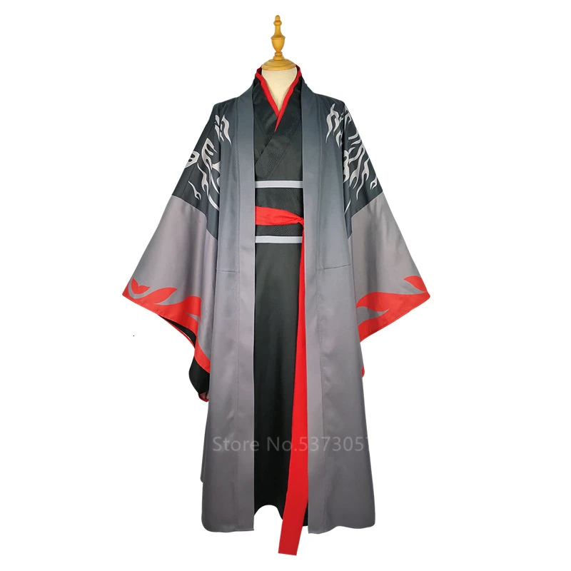 Suit Wei Wuxian The Yiling патриарх Косплей гроссмейстер демонического культивирования костюм Mo Dao Zu Shi мужские вечерние костюмы на Хэллоуин - Цвет: Suit