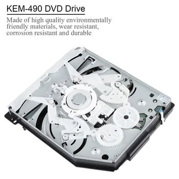 

DVD CD Replacement Accessories Parts Single Eye Portable Game Console Disk Drive Blue Ray Enclosure External For PS4 KEM-490