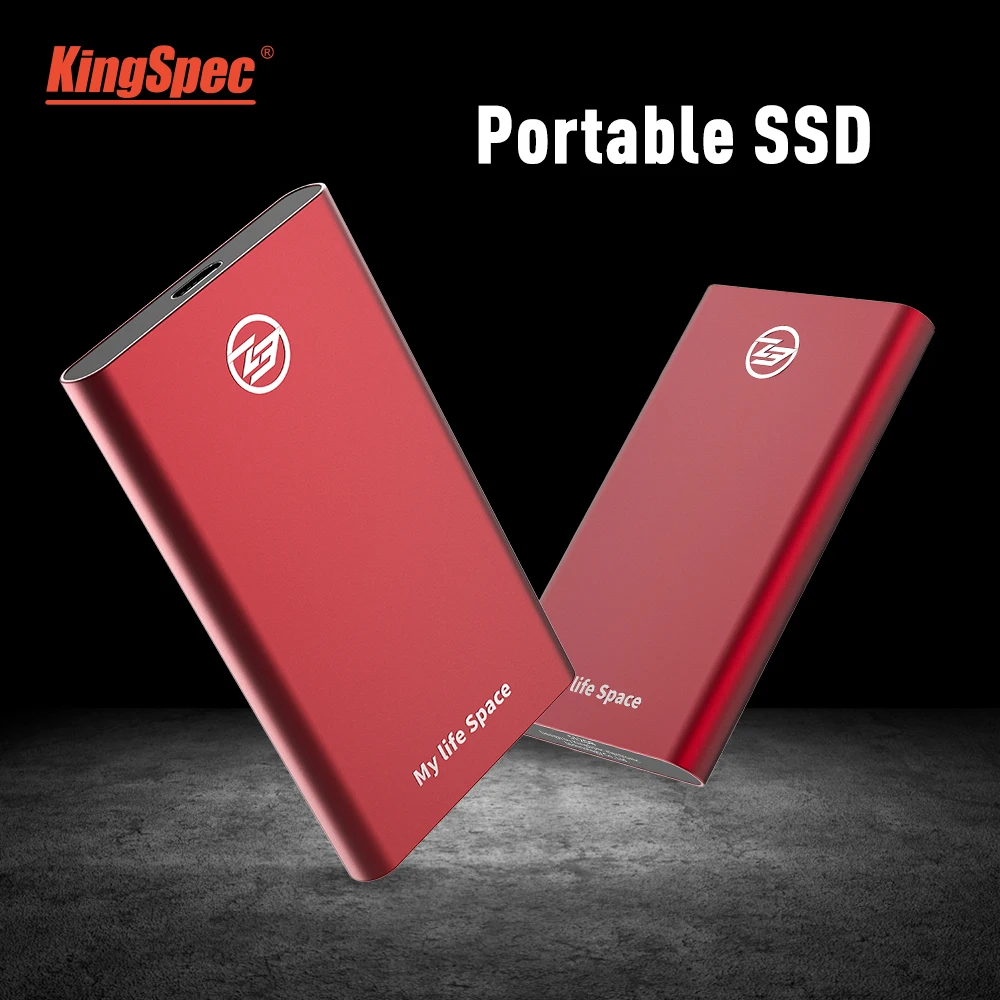  KingSpec Portable SSD 512gb ssd 1TB hdd External SSD Type C USB3.1 256gb Externo Disk Festplatte Ha