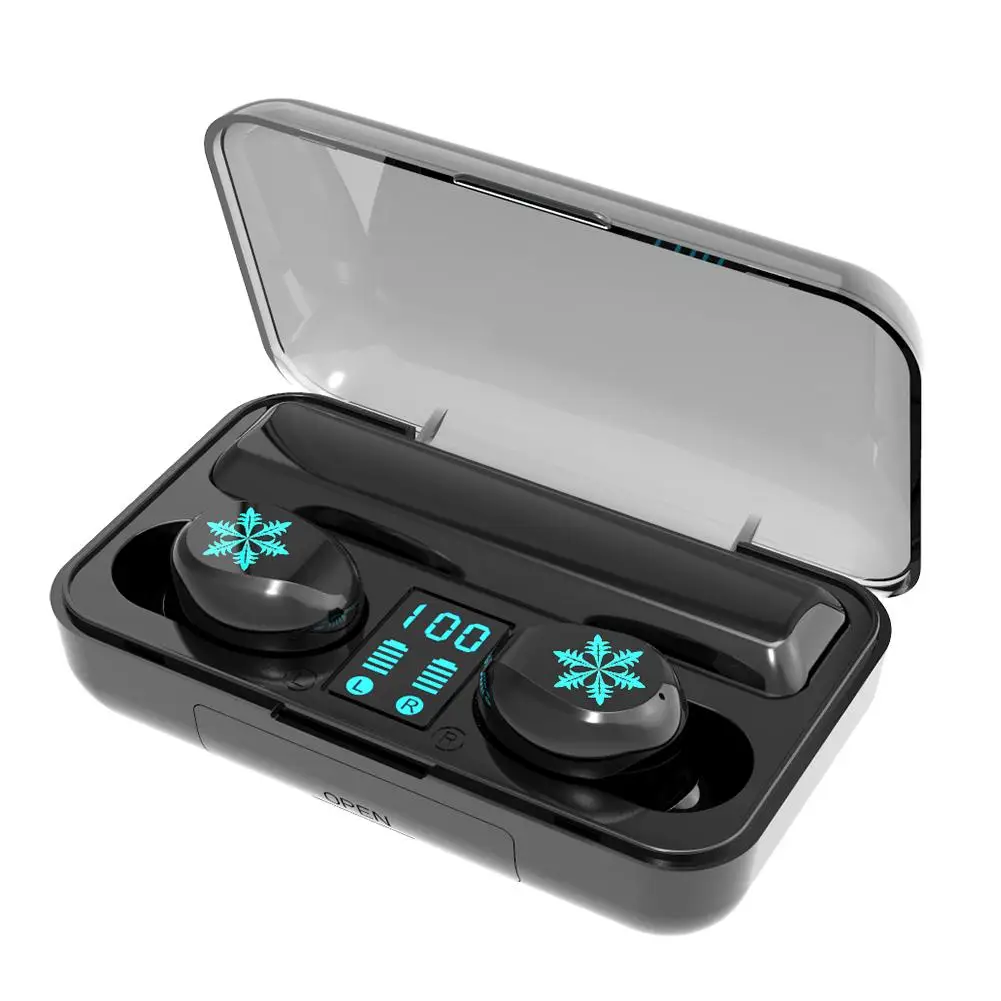Bluetooth спортивные гарнитуры двойной микрофон двойной ушной чип сенсорный в ухо 8D объемный звук спортивные стерео беспроводные звонки гарнитура# W1