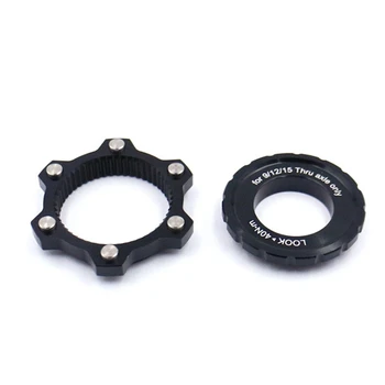 

Centerlock to 6-Hole Adapter, Center Lock Conversion 6 Hole Brake Disc Center Lock for 6 Bolt SM-RTAD05 / SM-RTAD10