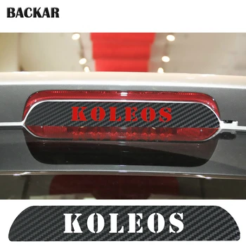 

Car-styling Carbon Fiber Stickers For Renault KOLEOS 2009 2010 2011 2012 2013 2014 2015 2016 Auto High Brake Light Accessories