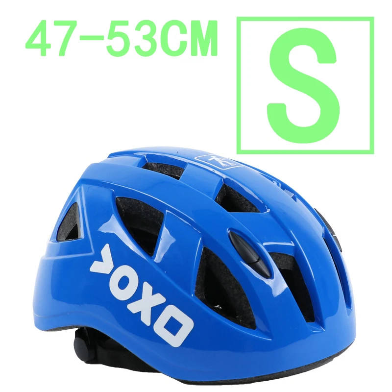 Sky Blue Велосипедный шлем, ПВХ, EPS, светильник, вес, велосипедный шлем, 5 цветов, унисекс, велосипедный шлем, s m, От 8 до 15 лет, защита от дорожного движения, для спорта на открытом воздухе - Цвет: Sky Blue