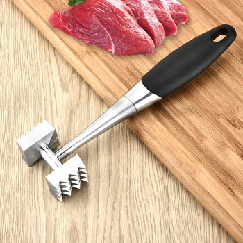 

Kitchen Tender Loose Meat Stainless Steel hammer Steak Professional Meat Hammer Tenderizer Cooking Tools Kitchenware
