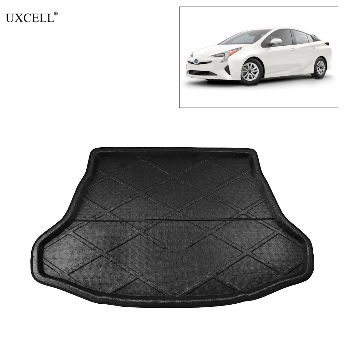 Uxcell напольный коврик для заднего багажника автомобиля подкладка Toyota Prius Hatchback 2016