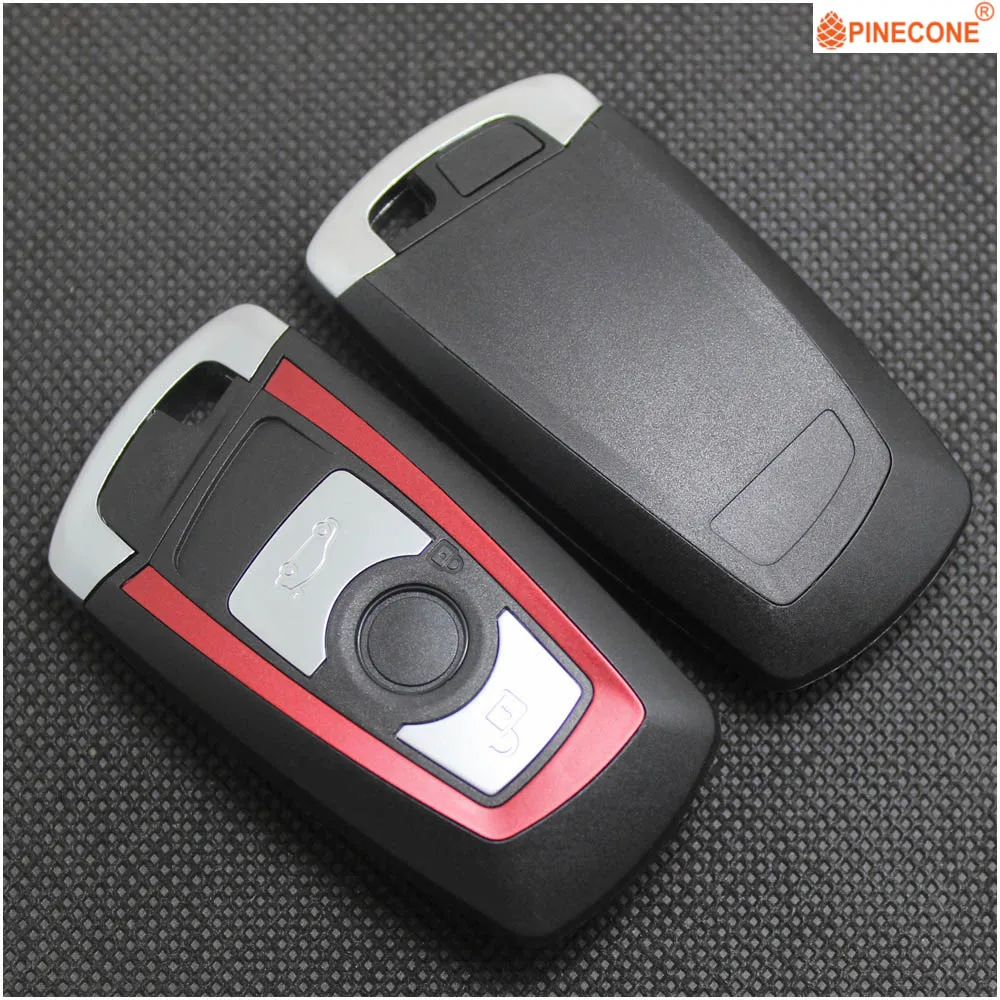 PINECONE для BMW 1 3 5 6 7 Series F CAS4 320i 330i X3 X4 F10 F20 F30 F40 Автомобильный ключ с кнопками красный
