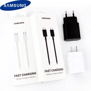 

samsung note 10 plus Super Fast Charger Original 25W Quick USB PD Charge Power adapter For Galaxy Note9 10 A70 A80 A90 S20 S10