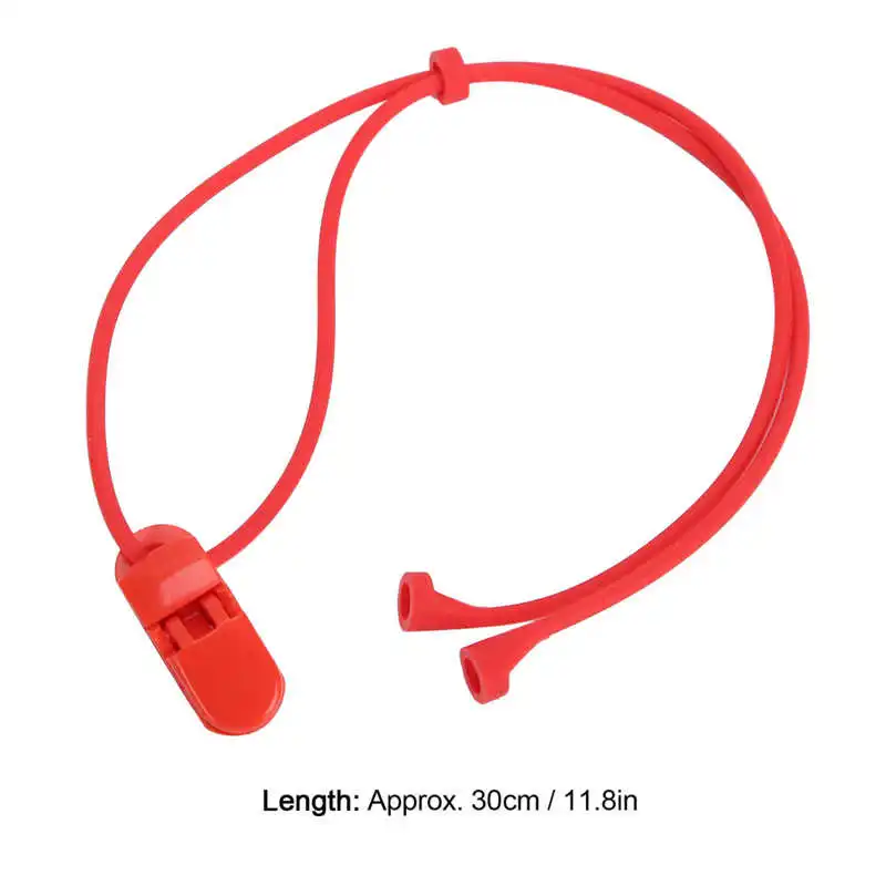 Ear Care BTE Hearing Aids Clip Rope Silicone Elastic Anti Loss Security Lanyard for Children Hearing Aid Accessory Health Care