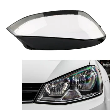 

Car Clear Front Headlight Lens Cover Replacement Headlight Head Light Lamp Shell Cover for Volkswagen Golf 7 MK7 2014-2017 Left