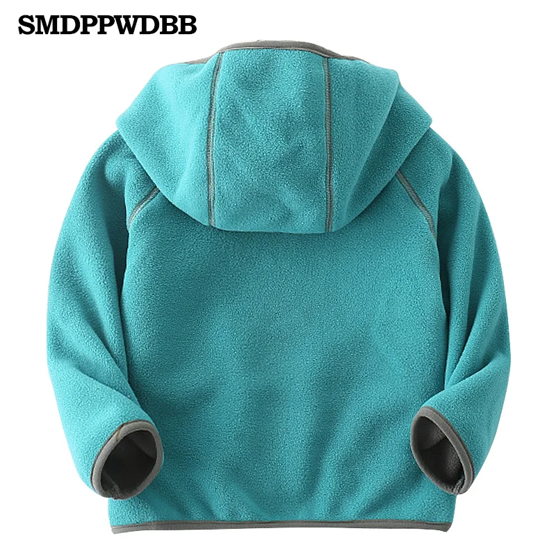 SMDPPWDBB, зимняя флисовая куртка с длинными рукавами для мальчиков и девочек возрастом от 2 до 10 лет, Повседневная флисовая куртка в морском стиле Детский кардиган, свитер, пальто