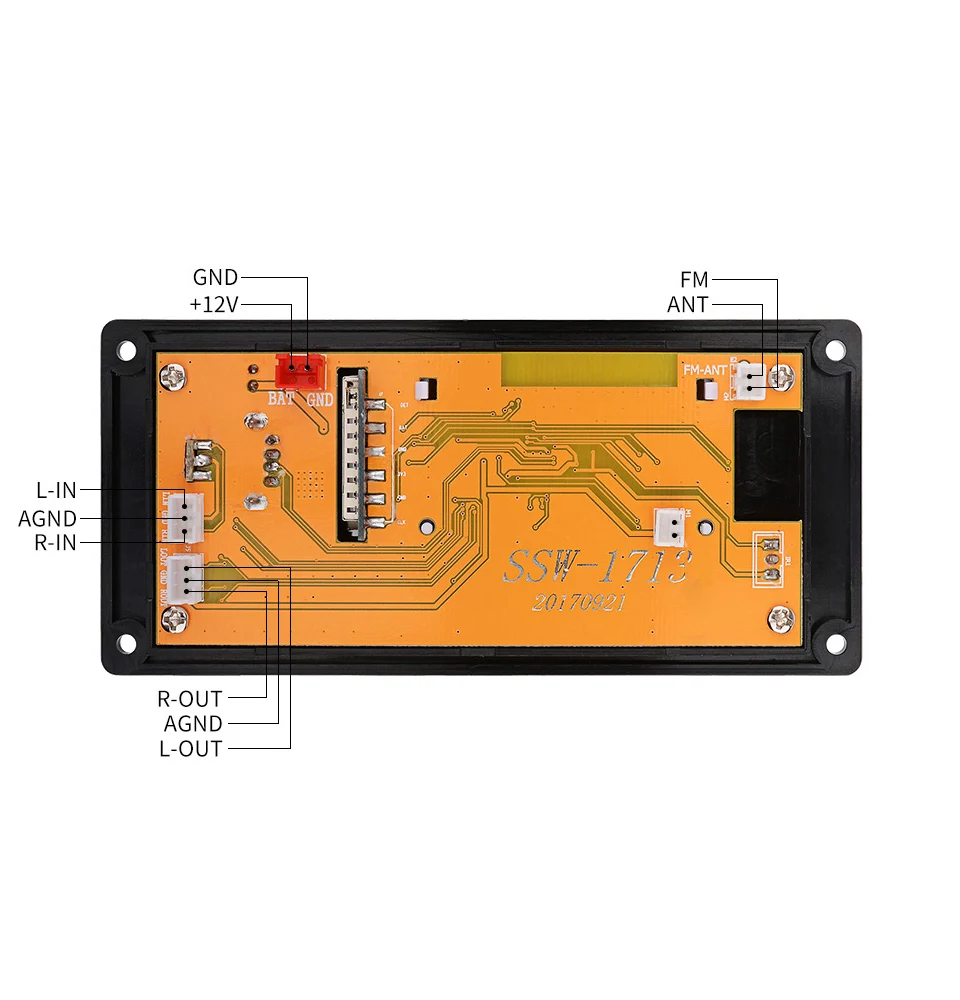 AIYIMA 12V LCD Bluetooth MP3 Decoder Board WAV WMA Decoding MP3 Player Audio Module Support FM Radio AUX USB With Lyrics Display Features: 1: Supports Simplified Chinese, Traditional Chinese, and English three font screens. 2: support song…