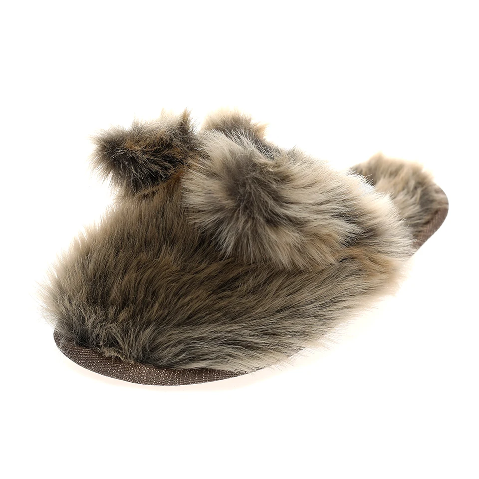 fuzzy bear slippers