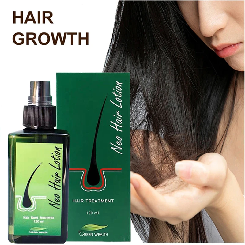 Neo Hair Lotion 120ml Paradise Made In Thailand Regenerative Hair Care Prevent Loss Root Capillary Growth Serum Oil
