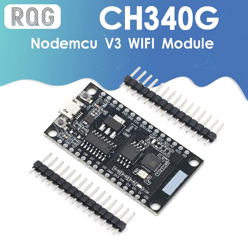 Модуль NodeMCU V3 Lua WIFI интеграция ESP8266 + Дополнительная память флэш-память 32 м