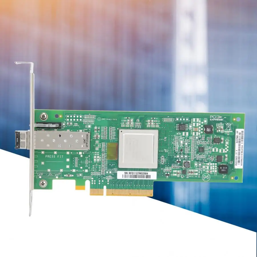 Для QLOGIC QLE2560 Fibre Card PCI-E 8G PCle2.0 8x слот один порт для hp HBA модуль HBA карты