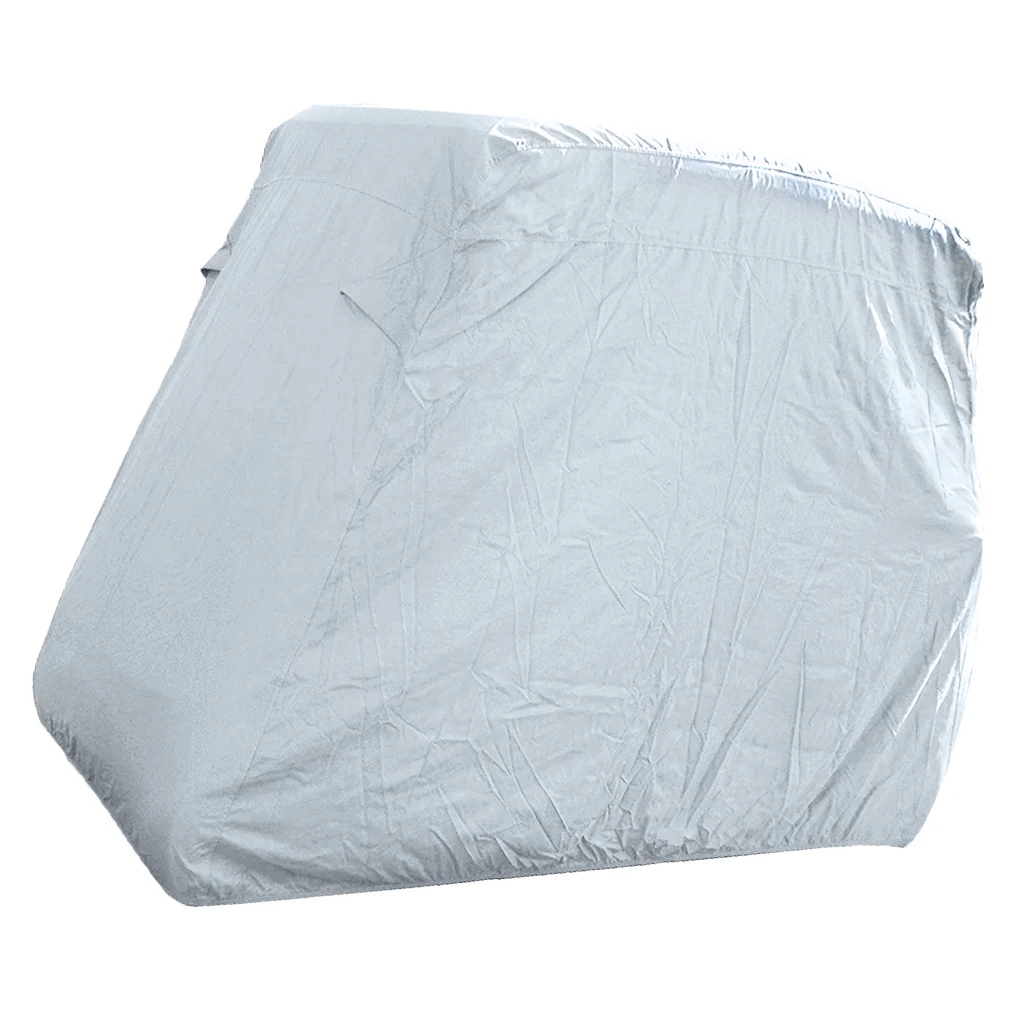 Waterproof Golf Cart Cover, Golf Cart Easy-On Cover For 4/2 Passenger Golf Carts Club Car