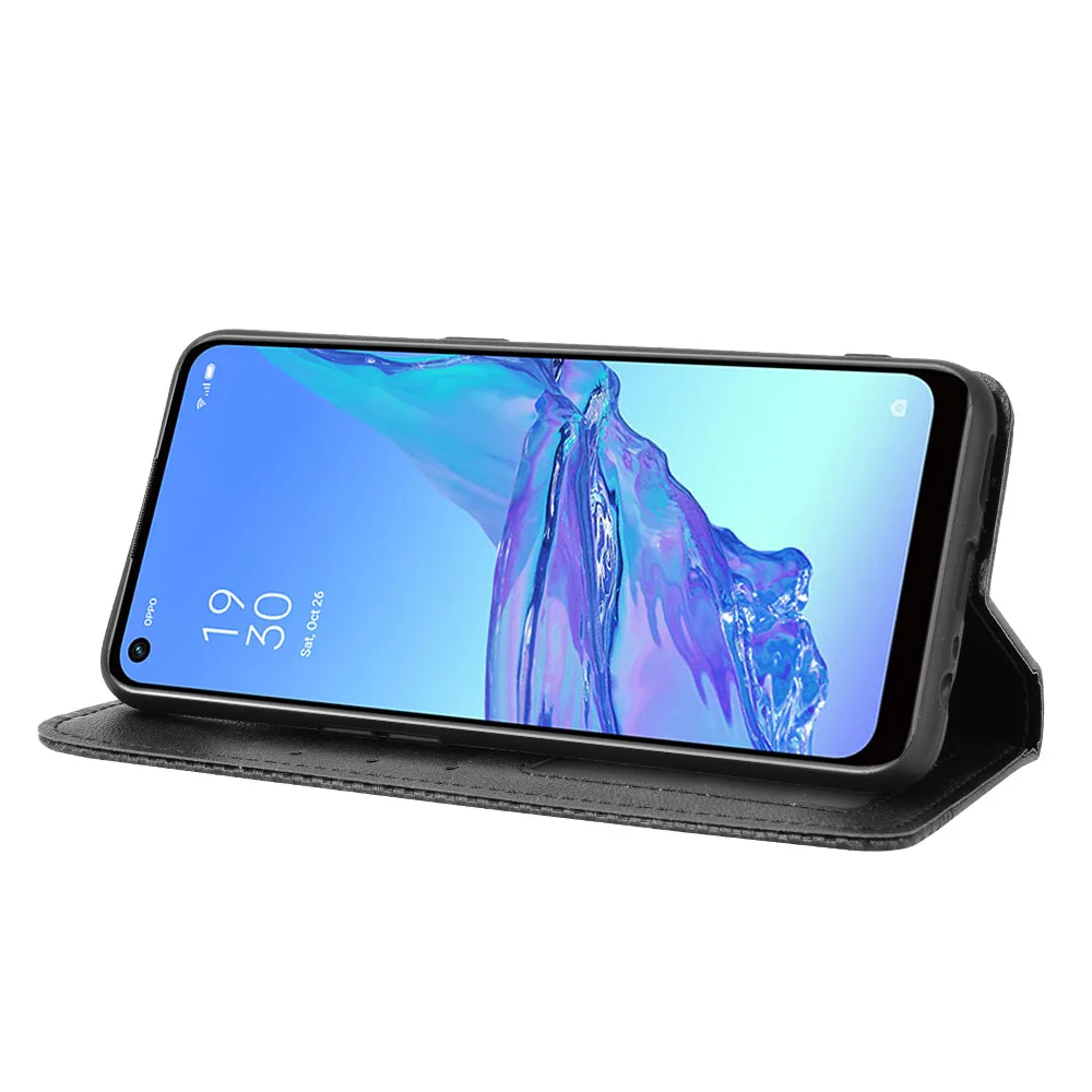 For OPPO A53s Case Premium Leather Wallet Leather Flip Case For OPPO A53S CPH2135 A 53S A53 S OPPOA53S 2020 A53S 5G Case 4