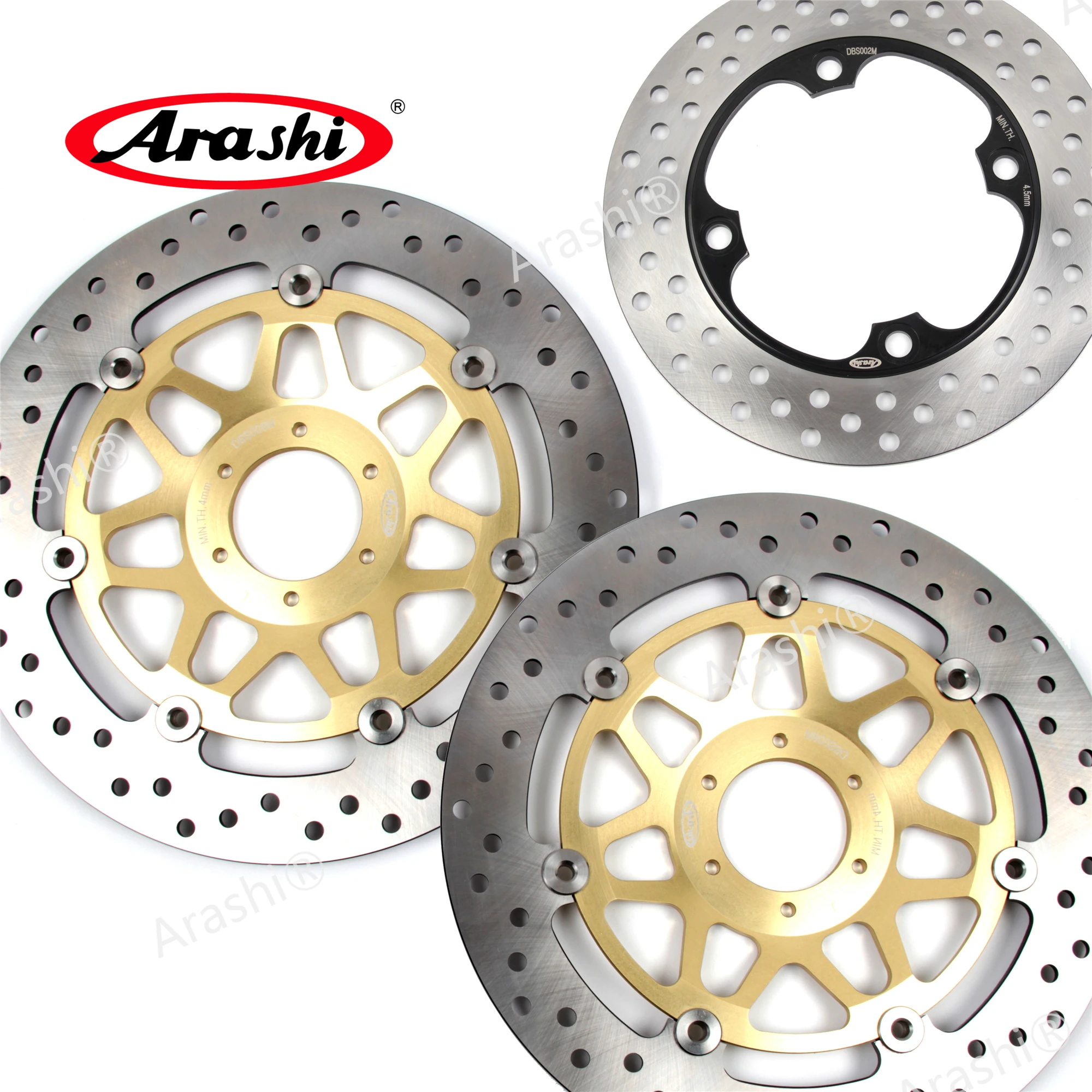 Тормозные диски ARASHI для HONDA CB N 400 1992 1984 1985 1987 1988 CB400N передние и задние тормозные