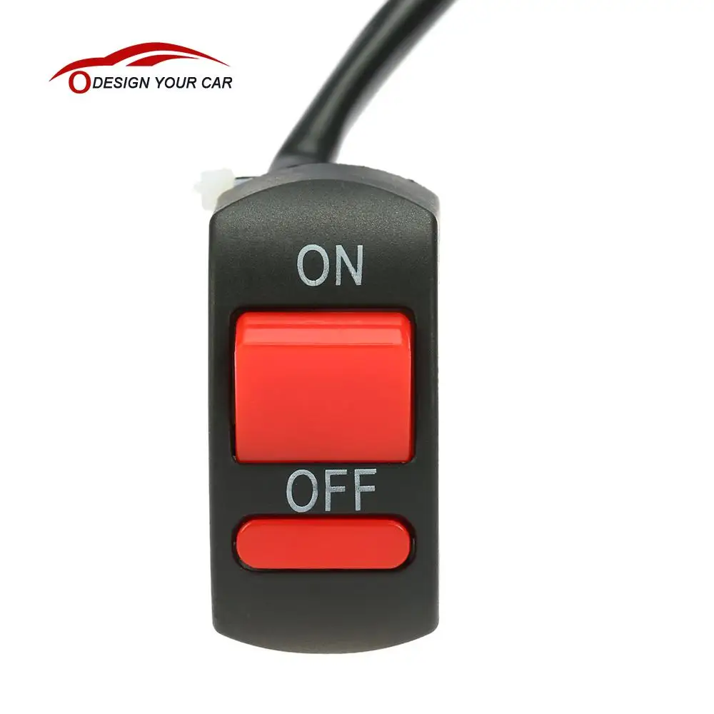 

Universal Moto Motorcycle ATV Bike Handlebar Light Switch ON OFF Button