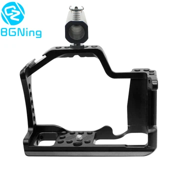

BGNing Aluminum Camera Cage With Top Handle for SONY a6500/a6000/a6300/a6400 SLR Protector Case Expansion Cover Bracket Kit