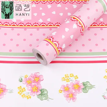 

Self-adhesive DormitoryPink Wallpaper Bedroom Princess Pink Cute Children's Room Wallpaper Bedroom Girl Heart Wallpaper