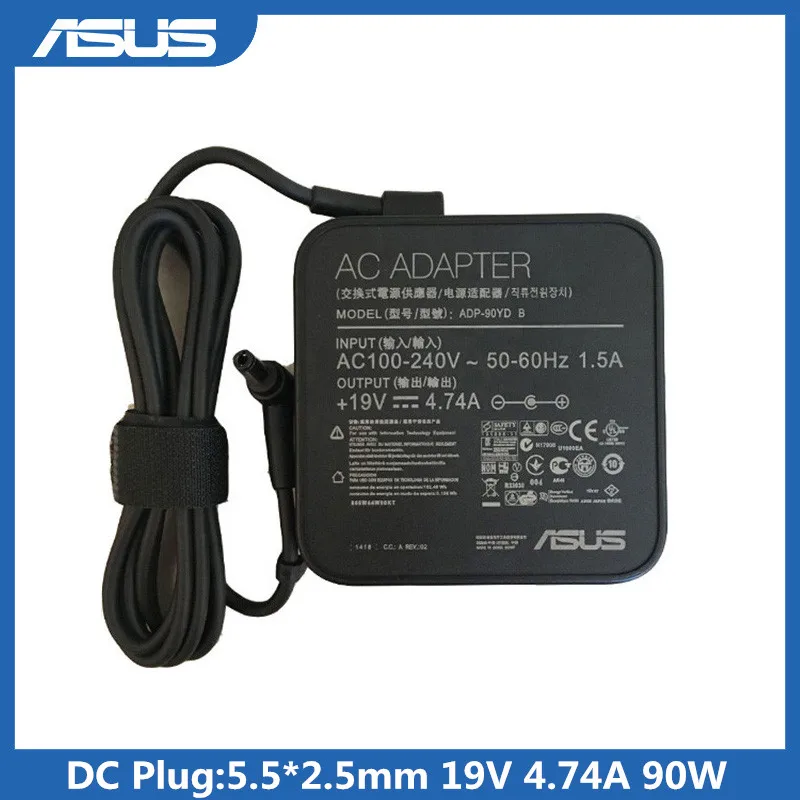 

ADP-90YD B Laptop Charger For Asus Notebook 19V 4.74A 90W AC Adapter 5.5*2.5mm Power Charger For Aus A52F A53E A53S A53U D550CA