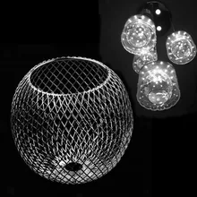 

Modern Metal Chandelier Lampshade Ceiling Pendant Light Shade Craft lamp Shade Home Cafe Decor Candlestick