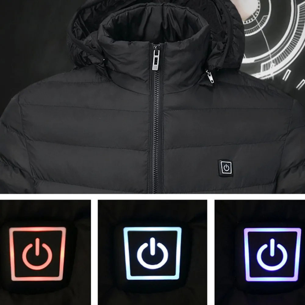 

Outdoor Electric Heating Coat USB Camping hiking Tactical Jacket, Heat Retaining Anti-spot Wear-resistant Jacket / Coat