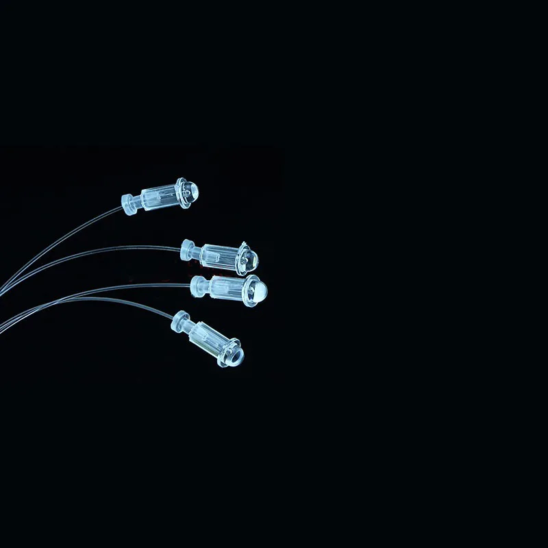 100X Optic Fiber Ceiling Light Kit Crystal Bead For End Glow PMMA Optic Fiber Cable Decorate fiber optic ceiling kit