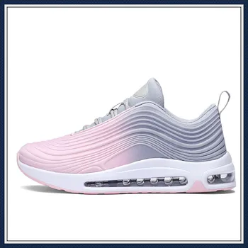 

Men Women Sports Running Shoes Full Palm Air Cushion Athletic Shoes Sneakers Unisex Breathable Trainers Walking Jogging Shoes