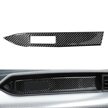 

for Ford Mustang 2015 - 2019 Car the Co-Pilot Instrument Panel Decoration Frame Cover ABS Interior Car Dashboard Sticker